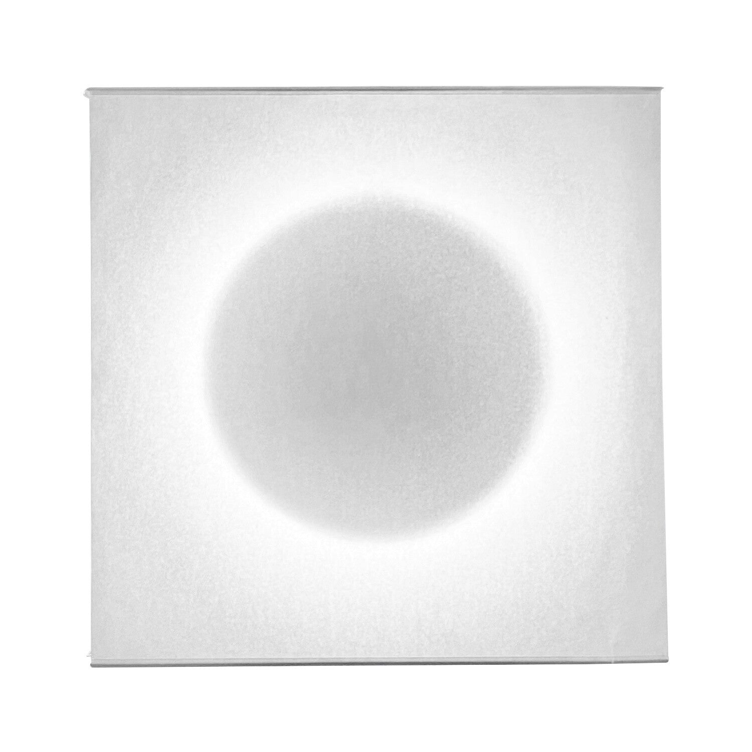 Ingo Maurer Moodmoon White SQ75 LED Wall Lamp