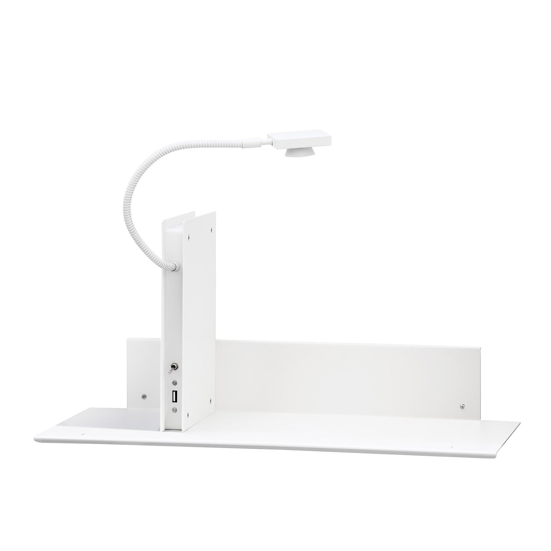 Ingo Maurer Oskar on the Shelf LED Shelf Lamp with Shelf