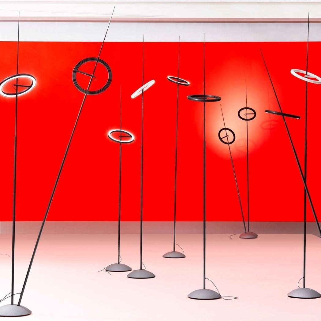 Ingo Maurer Ringelpiez LED Floor Lamp