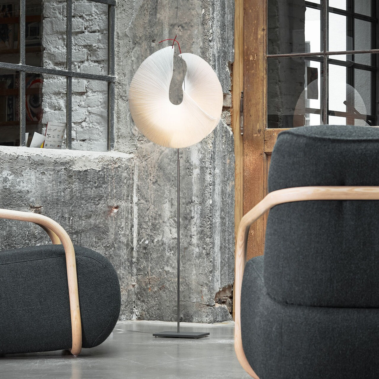 Ingo Maurer Yoruba Rose LED Floor Lamp