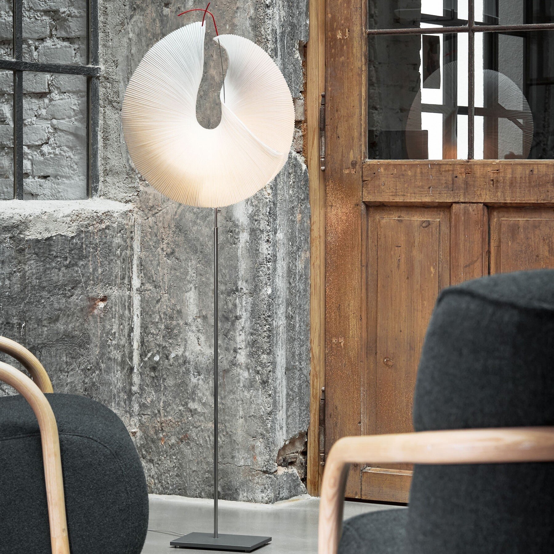 Ingo Maurer Yoruba Rose LED Floor Lamp