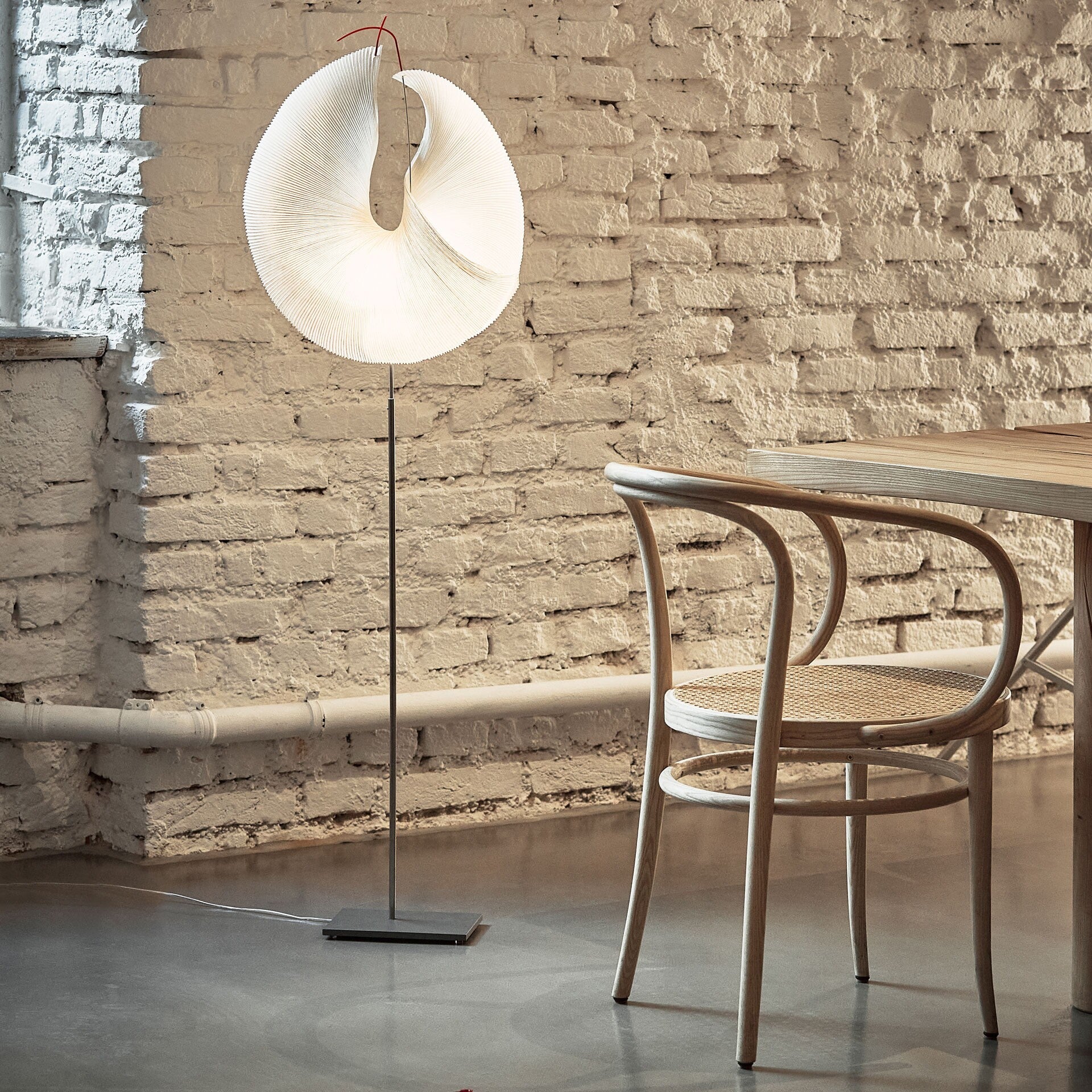 Ingo Maurer Yoruba Rose LED Floor Lamp