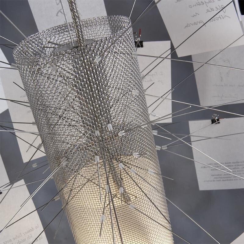 Ingo Maurer Zettel'z 5 Suspension Lamp Ø80cm