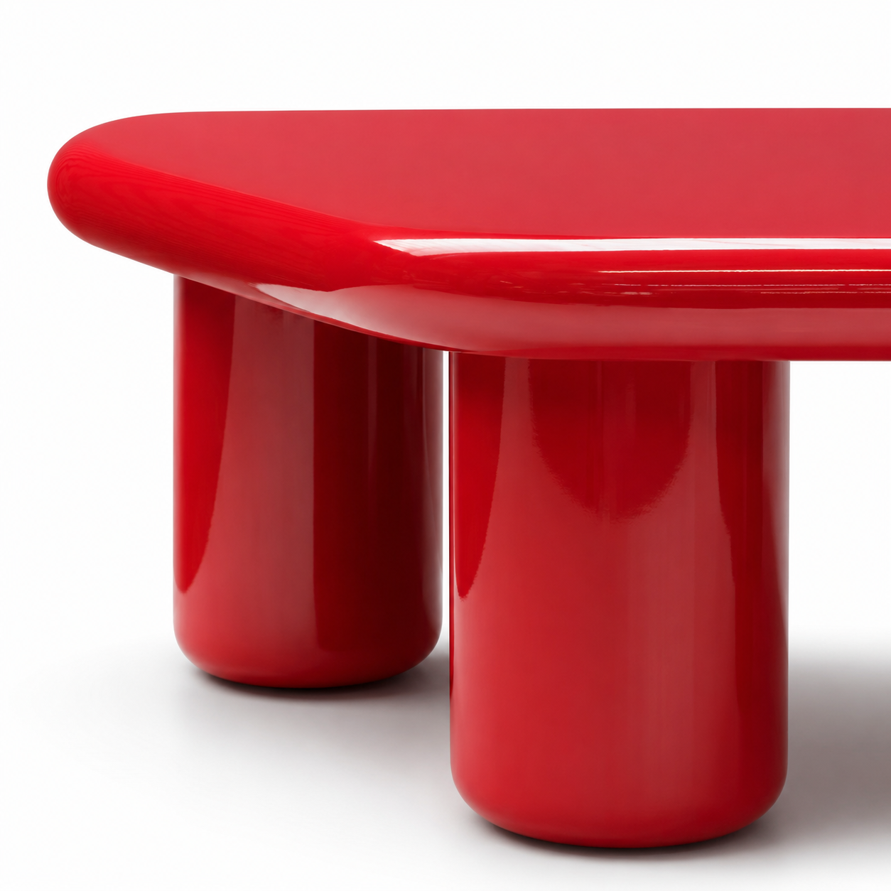 Mogg Bilbao Coffee Table – Red Lacquer