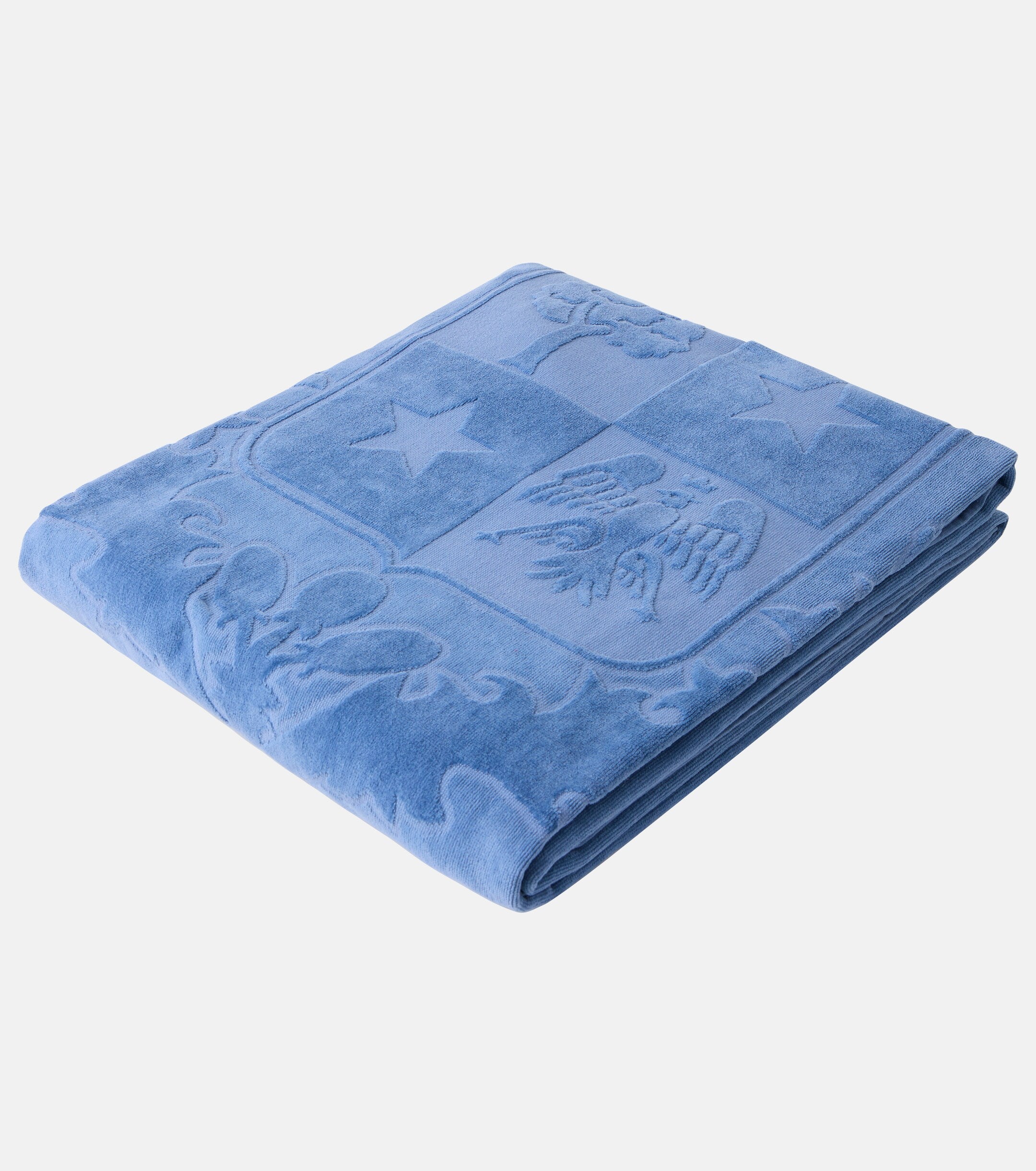 Loro Piana Crest cotton terry beach towel