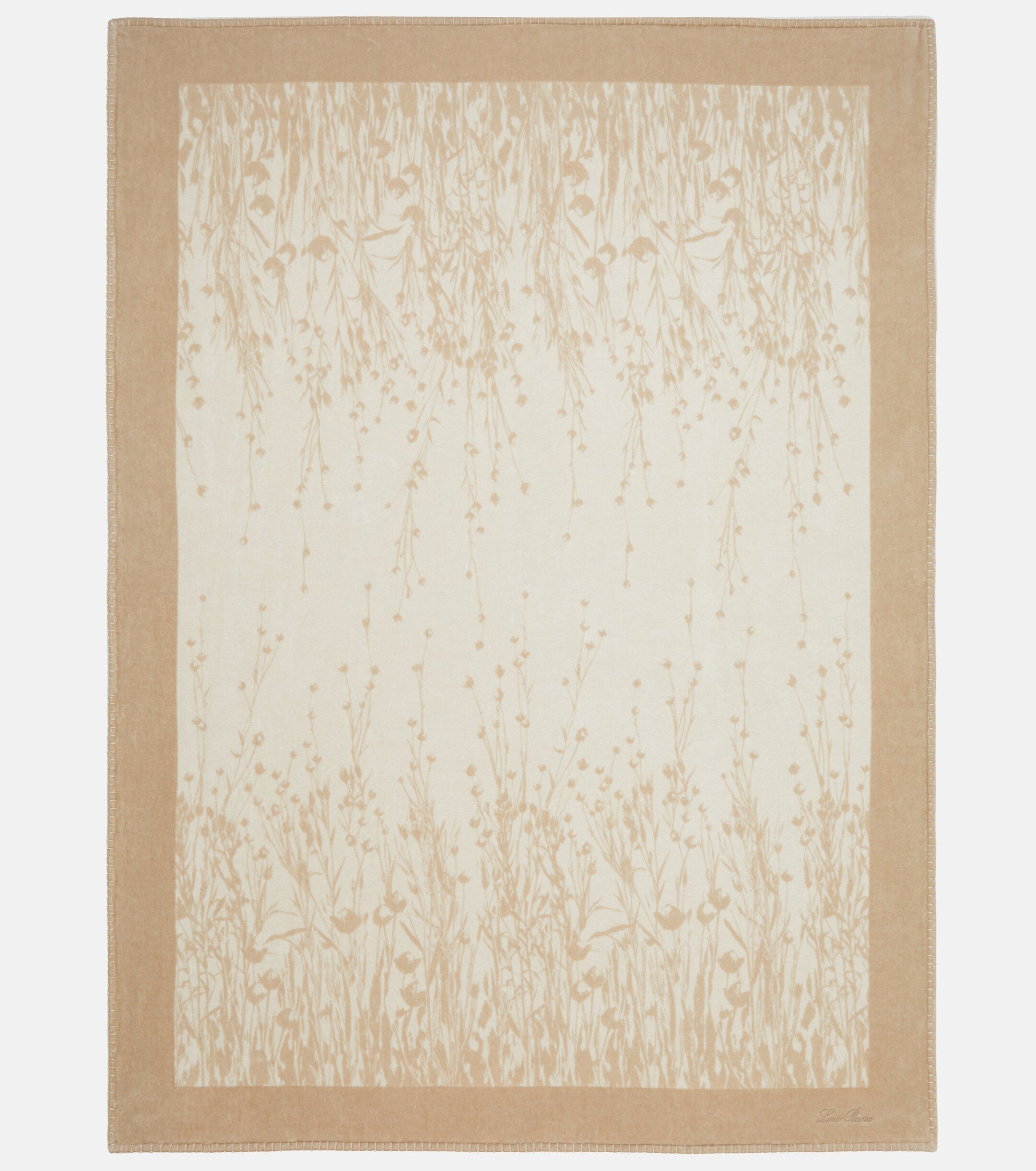 Loro Piana Crest cotton beach towel