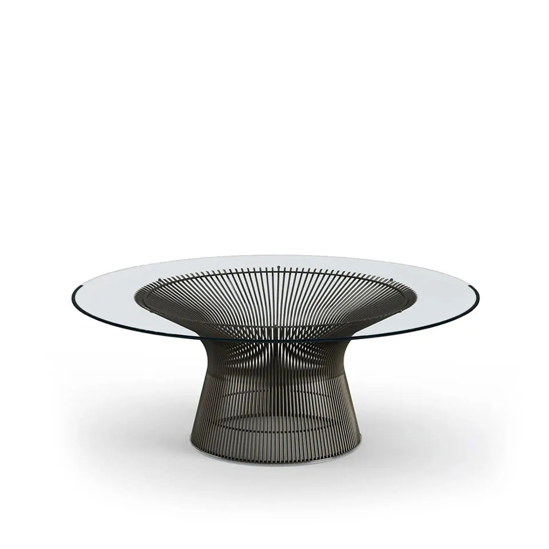 Knoll Platner salontafel Ø 107 cm Brons Metallic