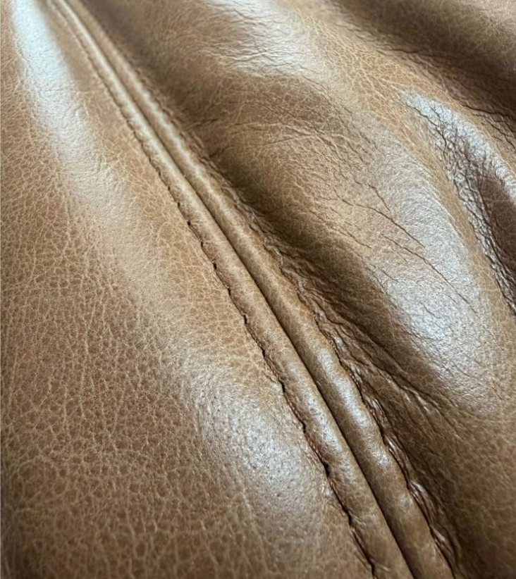 Ligne Roset Togo 2-Seater Sofa – Camel Leather