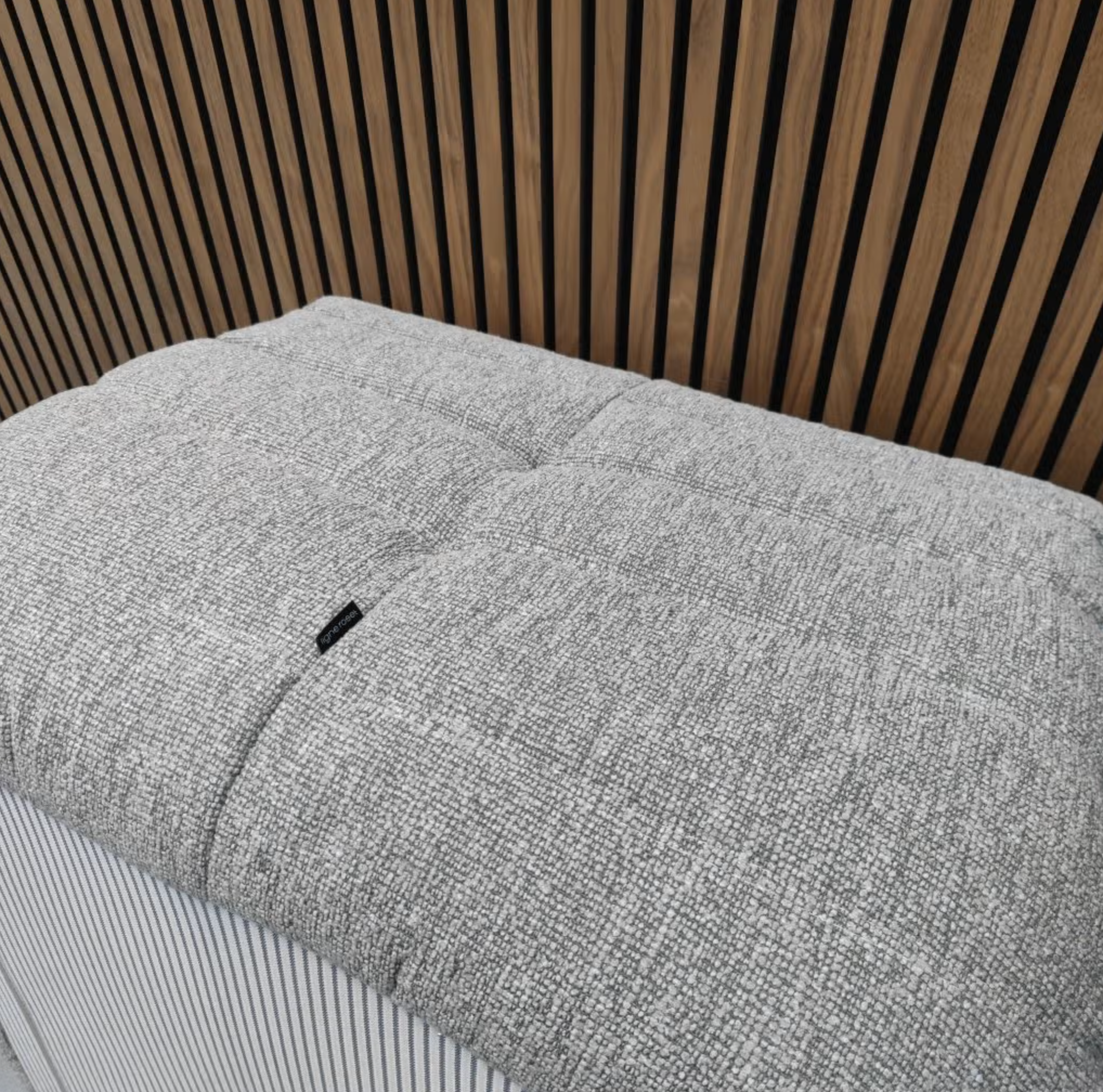 Ligne Roset Togo 1-Seater – Grey Wool Blend