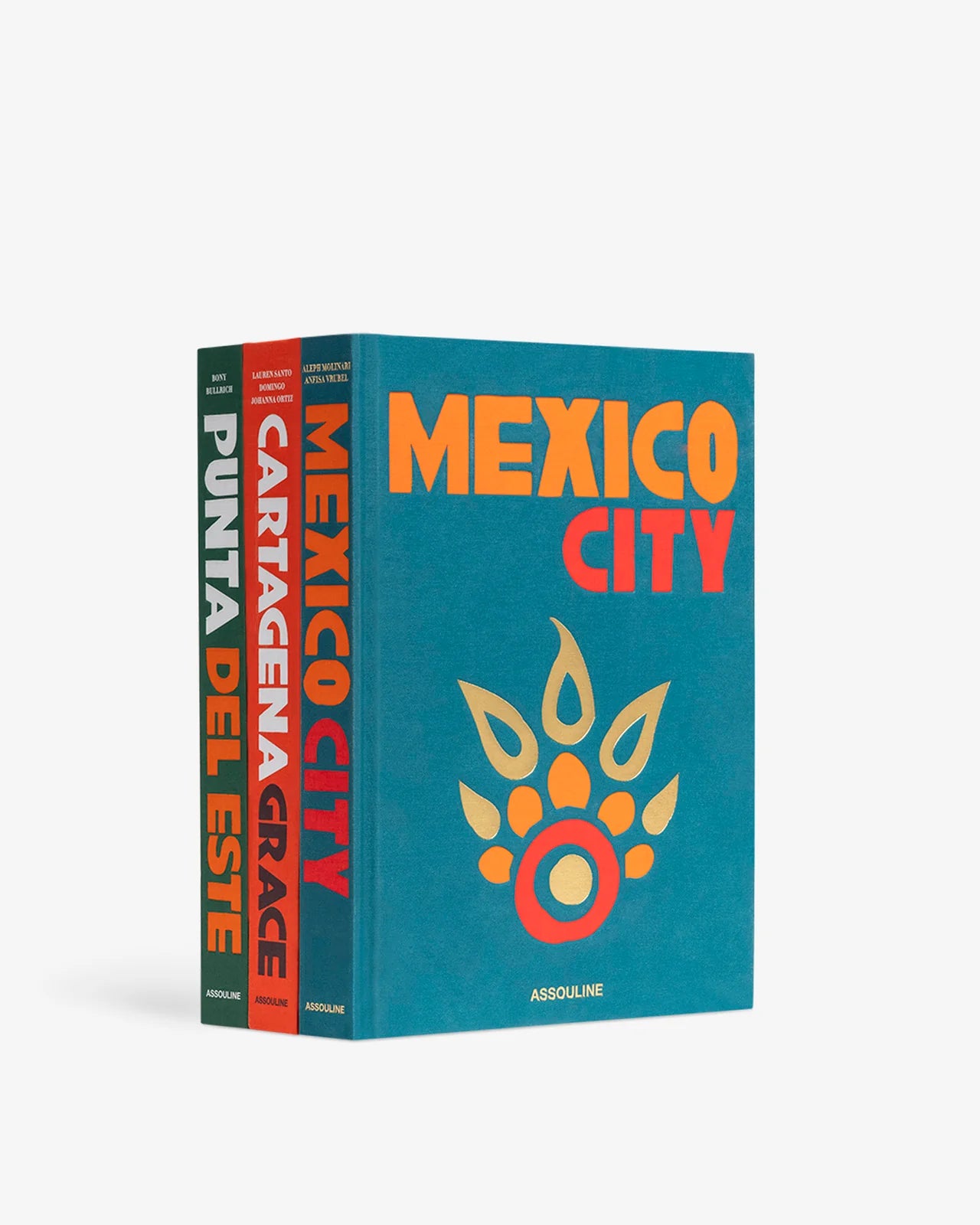 ASSOULINE Mexico City, Cartagena Grace &amp; Punta del Este Travel Series Gift Set