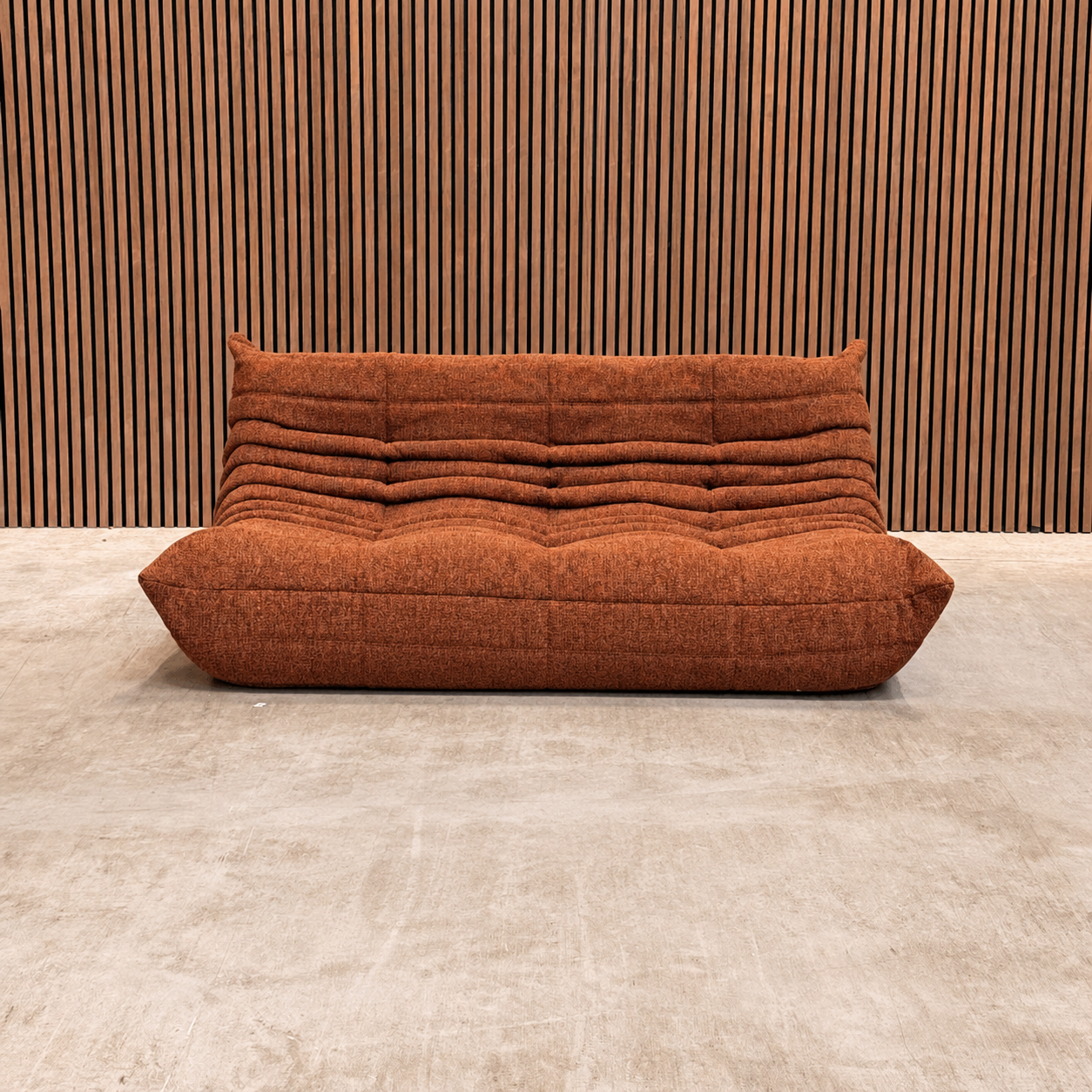 Ligne Roset Togo Armchair | Terracotta Wool Blend