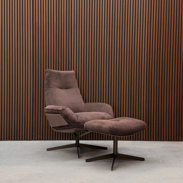 Bielefelder Werkstätten Daron Fauteuil – Gascogne Ristretto Leather