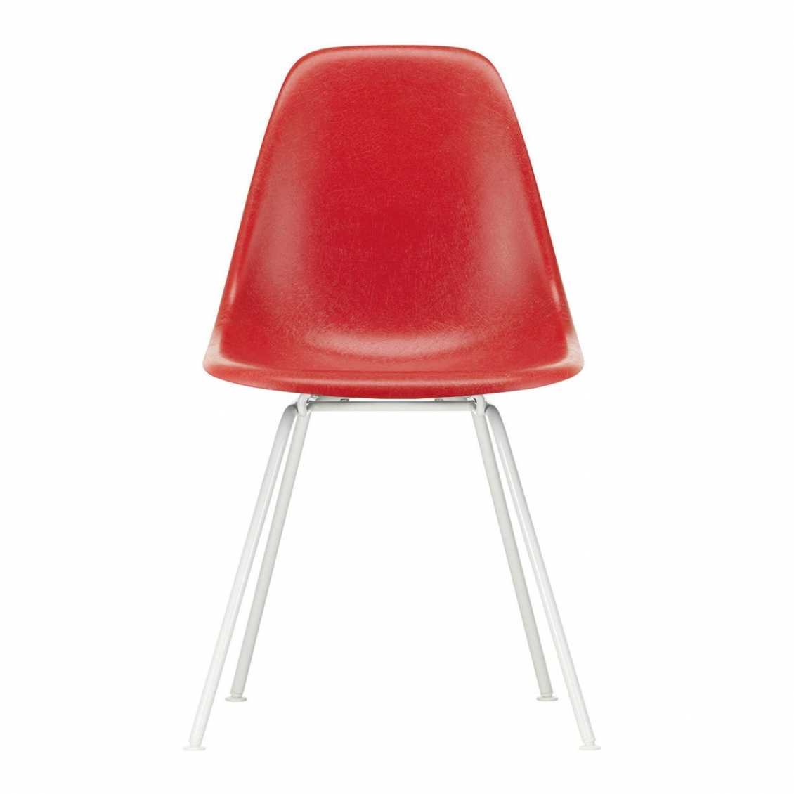 VITRA Eames Fiberglass Chair DSX Wit