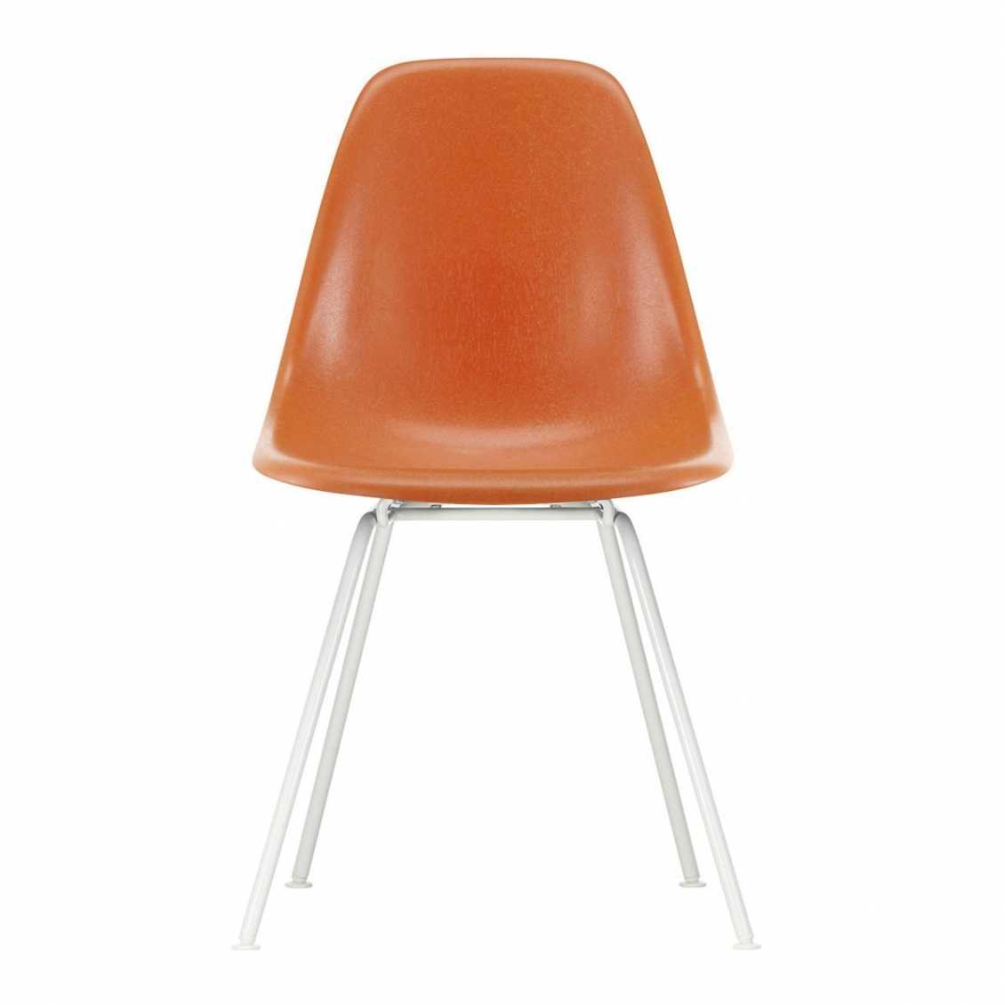 VITRA Eames Fiberglass Chair DSX Wit