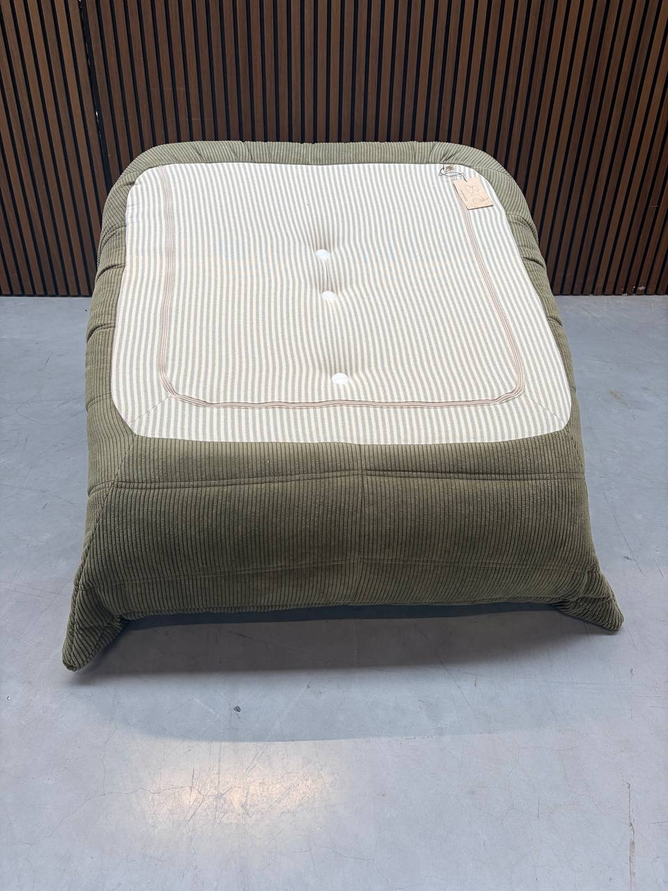 Ligne Roset Togo 1-Seater Sofa – Corduroy Olive Green