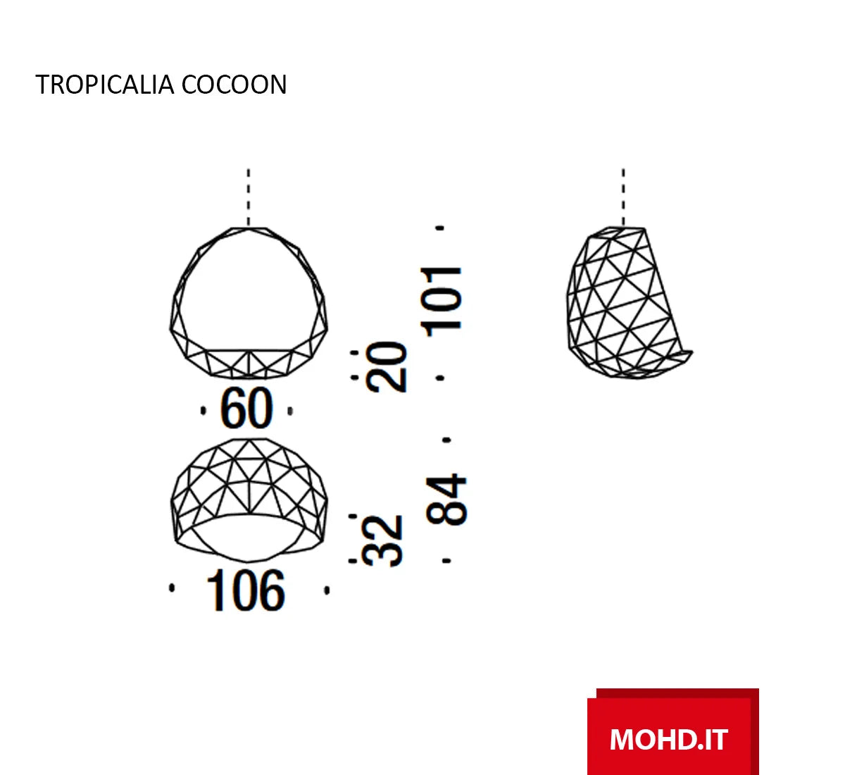 Moroso Tropicalia Cocoon Chair