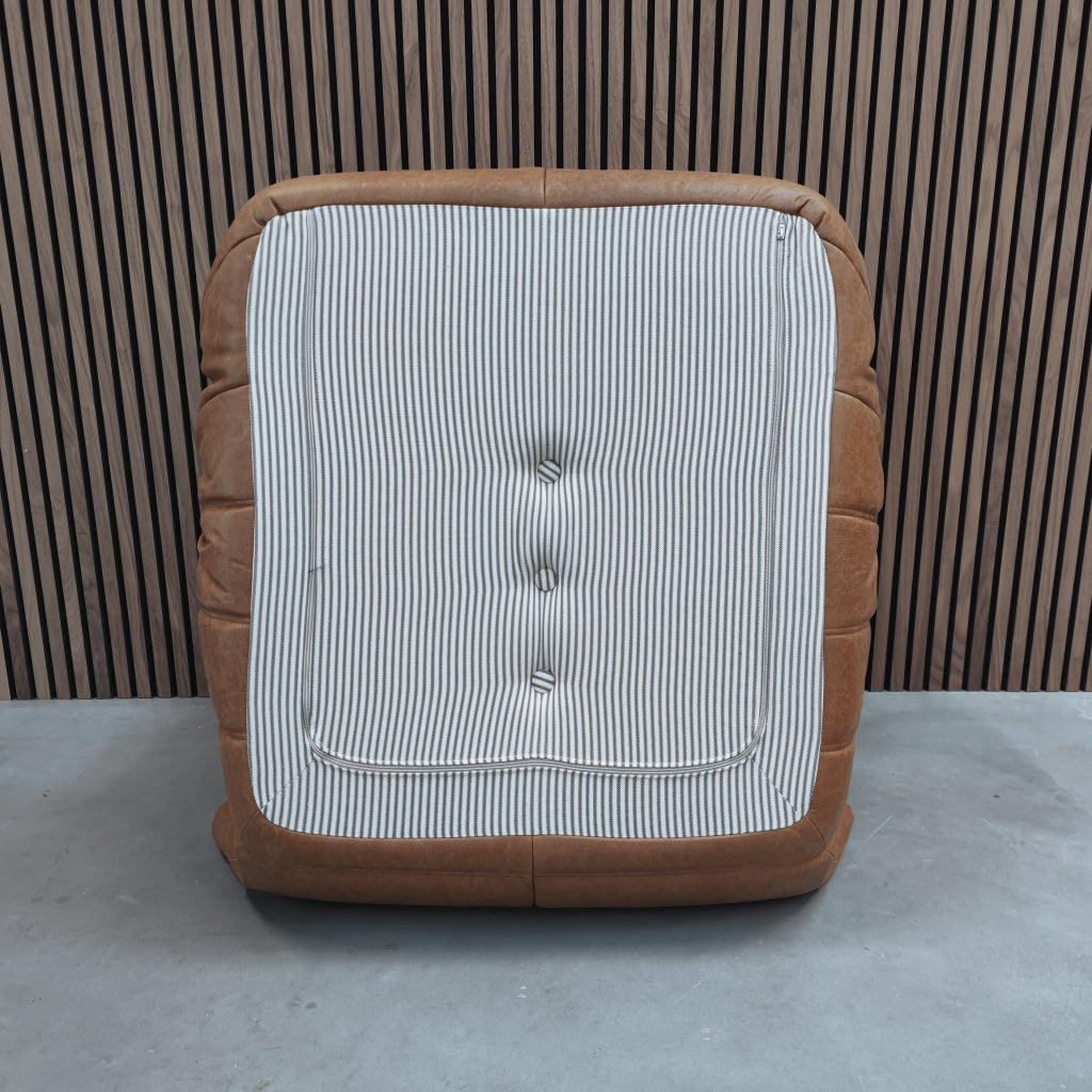 Ligne Roset Togo Fireside Chair 1-zits | Cognac Leder