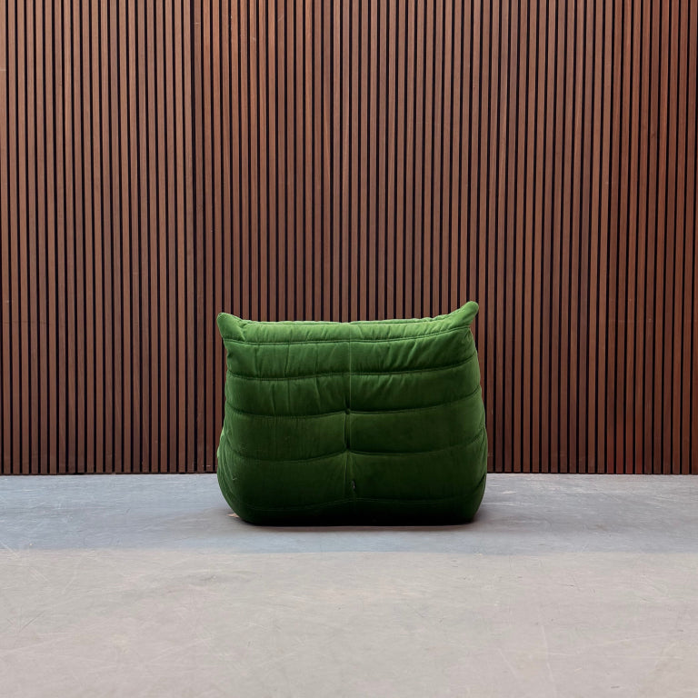 Ligne Roset Togo 1-Seater | Green Velvet