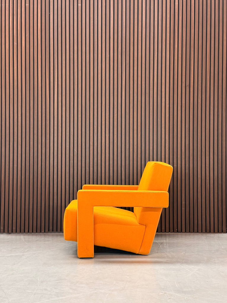 Cassina Utrecht fauteuil - Gerrit Thomas Rietveld - Oranje
