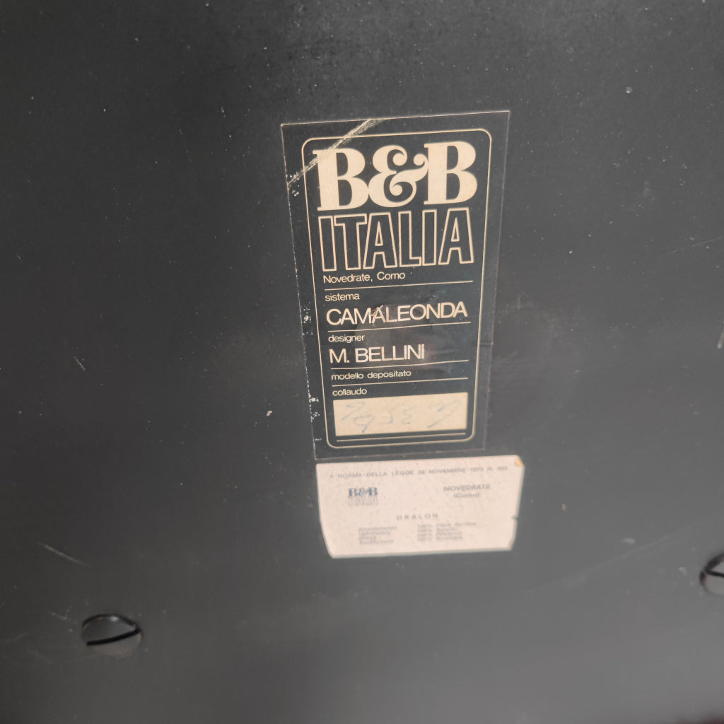 B&amp;B Italia Camaleonda in Bordeaux Rood