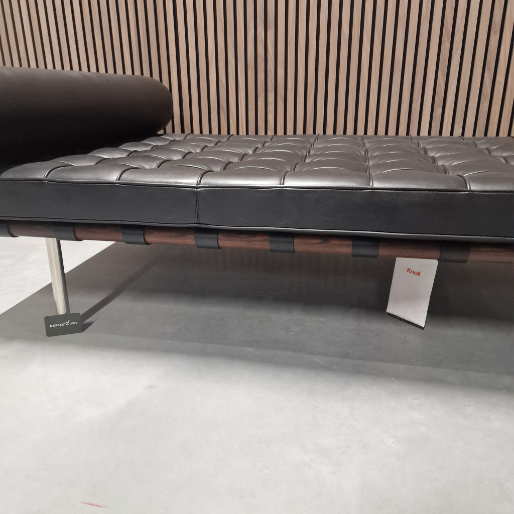 Knoll Barcelona Daybed - Volo Zwart