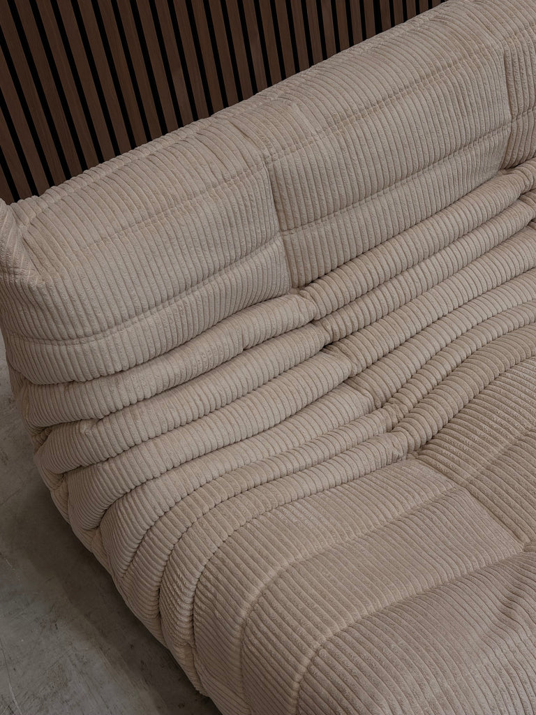 Ligne Roset Togo Modulaire Set | Beige Corduroy