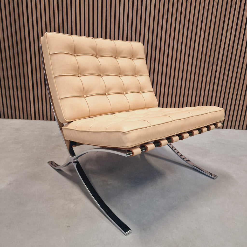 Knoll Barcelona chair - Relax Venezia Naturel