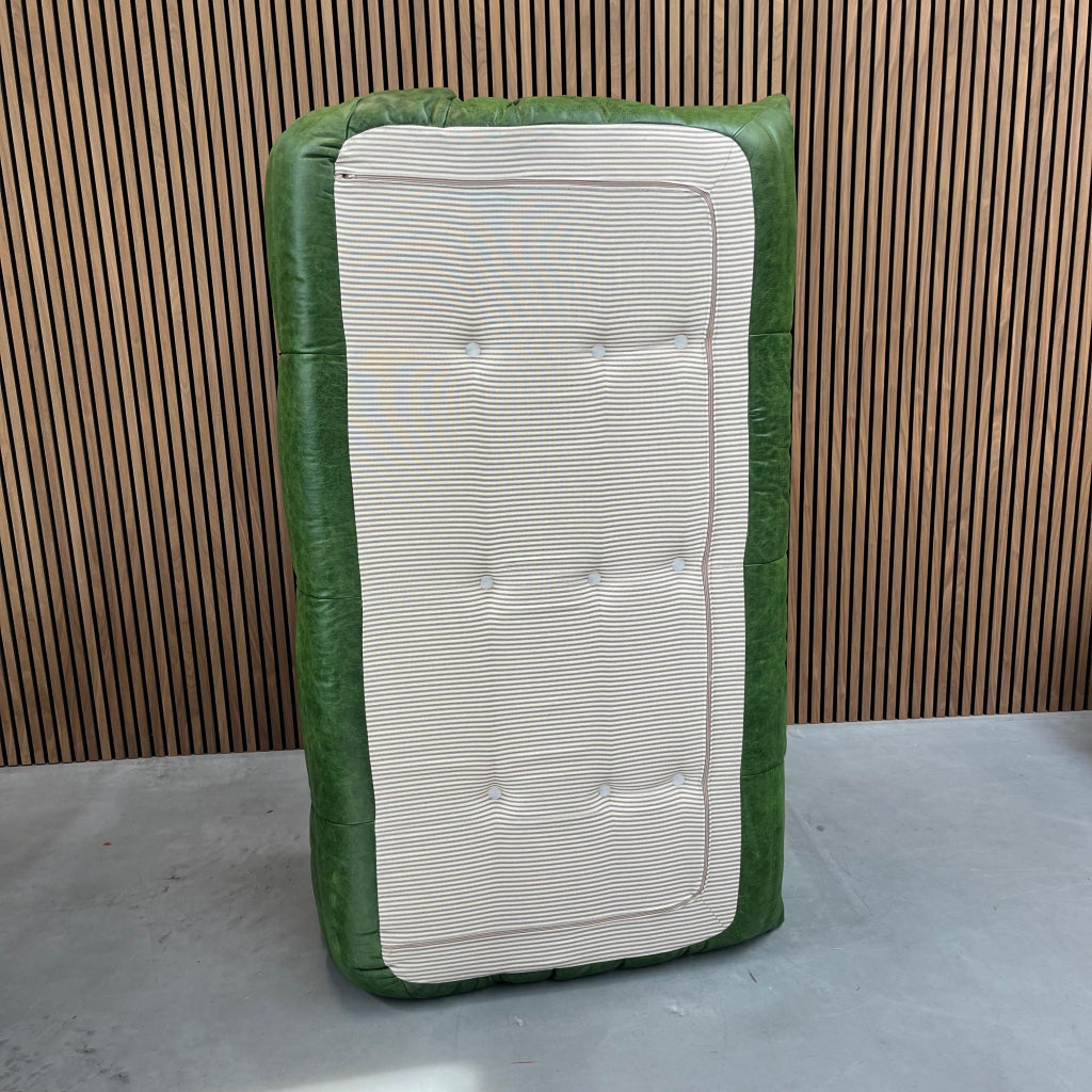 Ligne Roset Togo Large Settee 3-zits | Rustical Green Leder