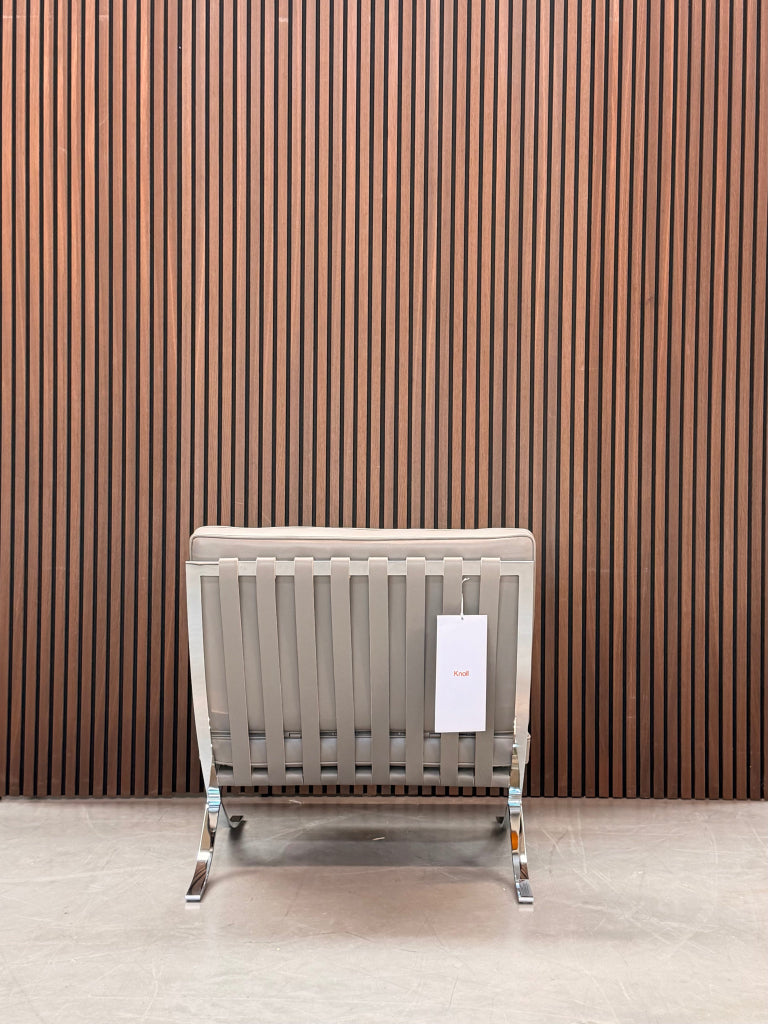 Knoll Barcelona chair - Volo Leather taupe