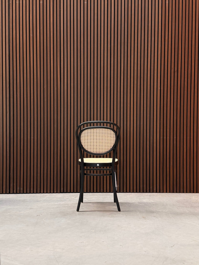 Thonet - 215 R eetkamerstoel - zwart/naturel