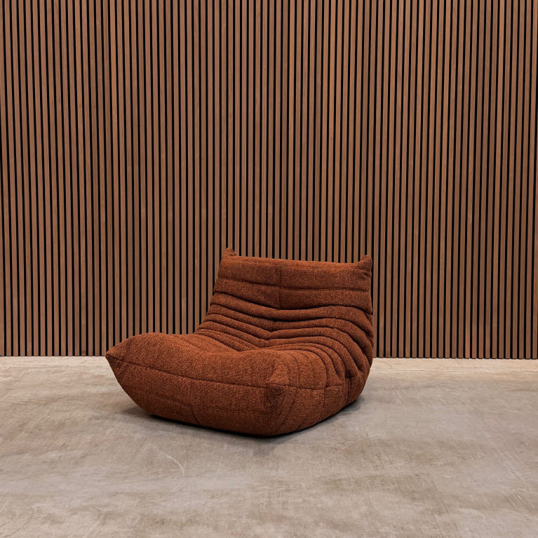 Ligne Roset Togo 1-Seater – Terracotta Wool Blend