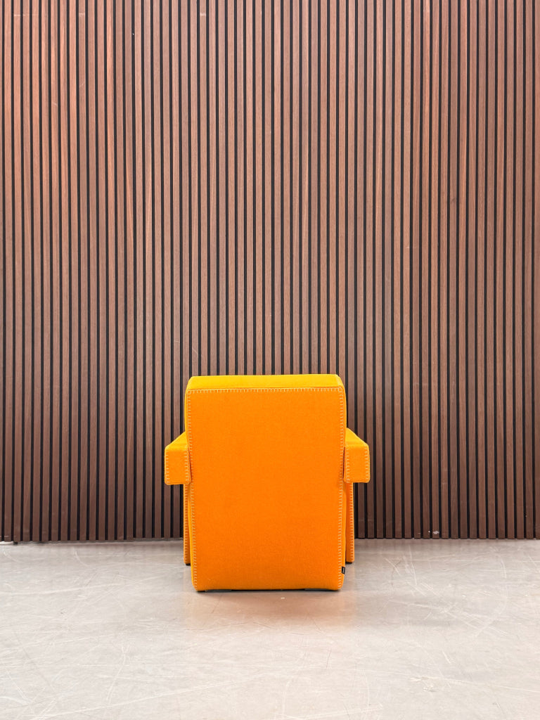 Cassina Utrecht fauteuil - Gerrit Thomas Rietveld - Oranje