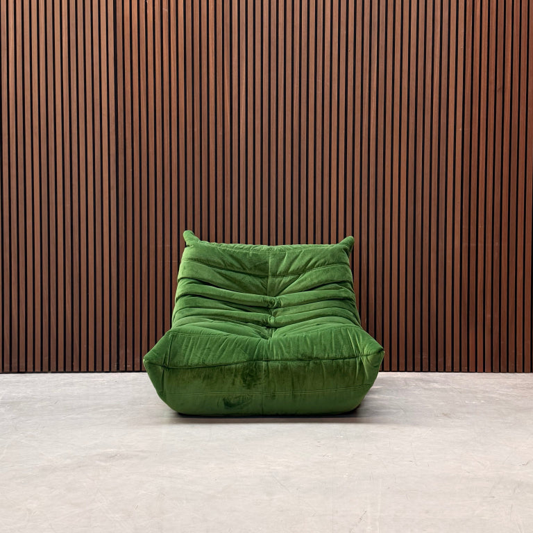Ligne Roset Togo 1-Seater | Green Velvet