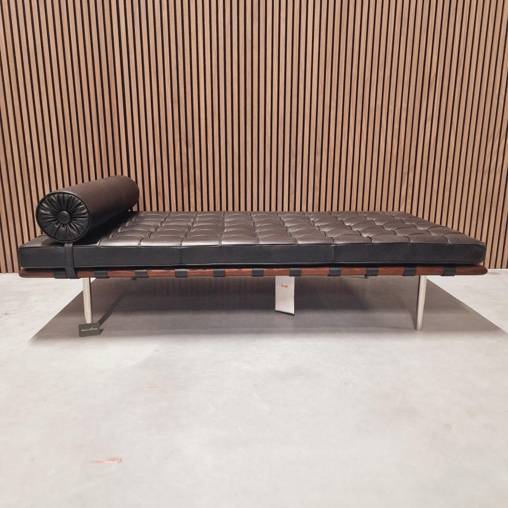 Knoll Barcelona Daybed - Volo Zwart