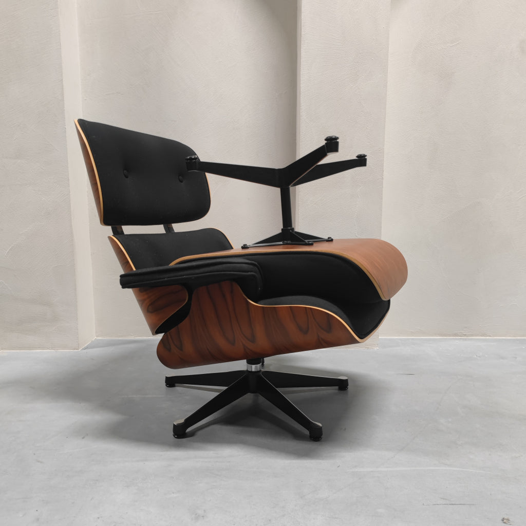 Vitra Eames lounge chair twill incl. ottoman limited edition