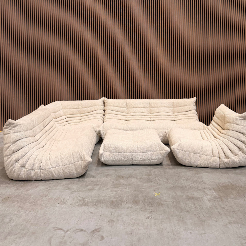 Ligne Roset Togo Large Modular Set – Beige Bouclé