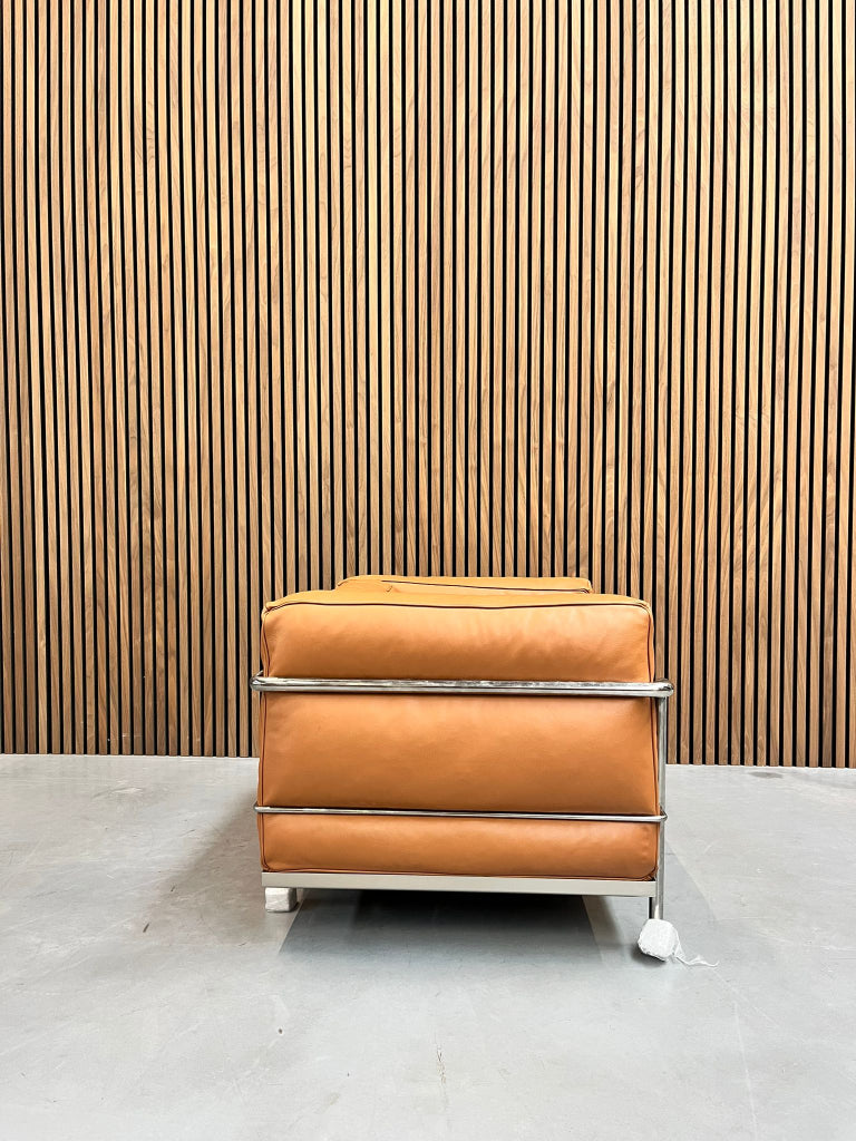 Cassina LC3 - Le Corbusier Cognac leder dons