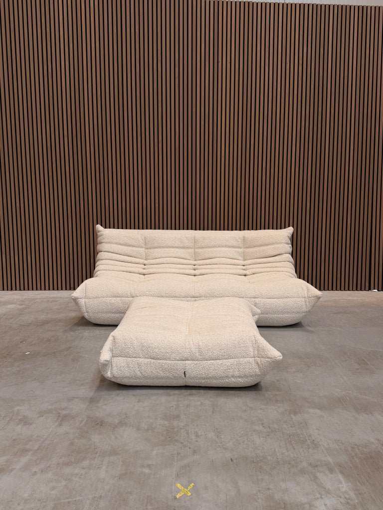 Ligne Roset Togo Modulaire Set | Beige Bouclé | Showroomodel