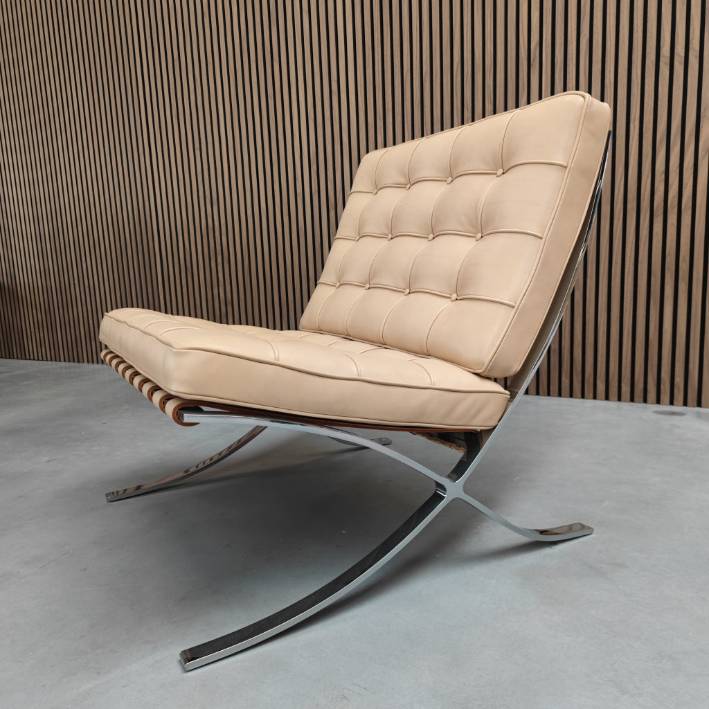Knoll Barcelona chair - Relax Venezia Naturel