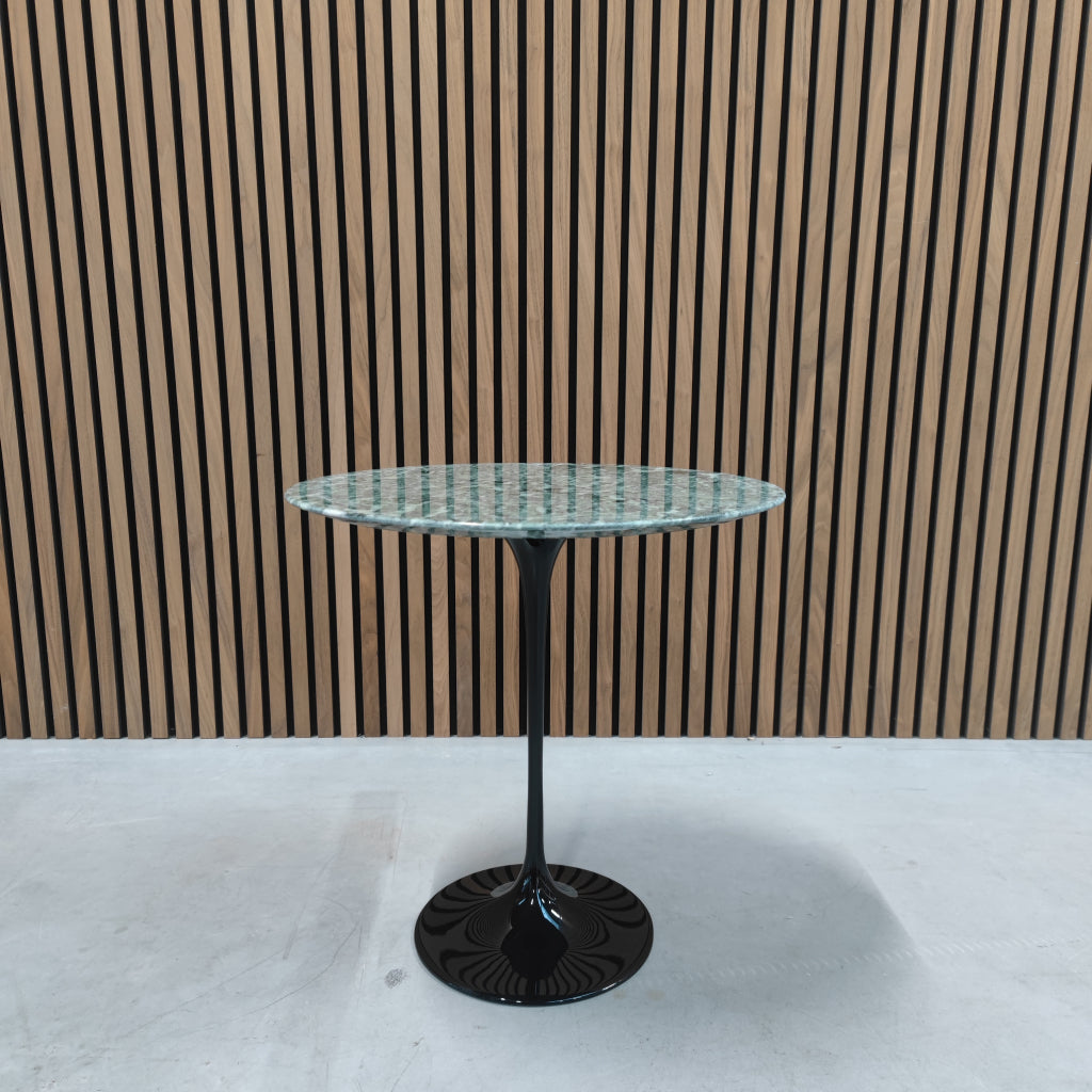 Knoll Saarinen side table - Alpi verde ø 51cm