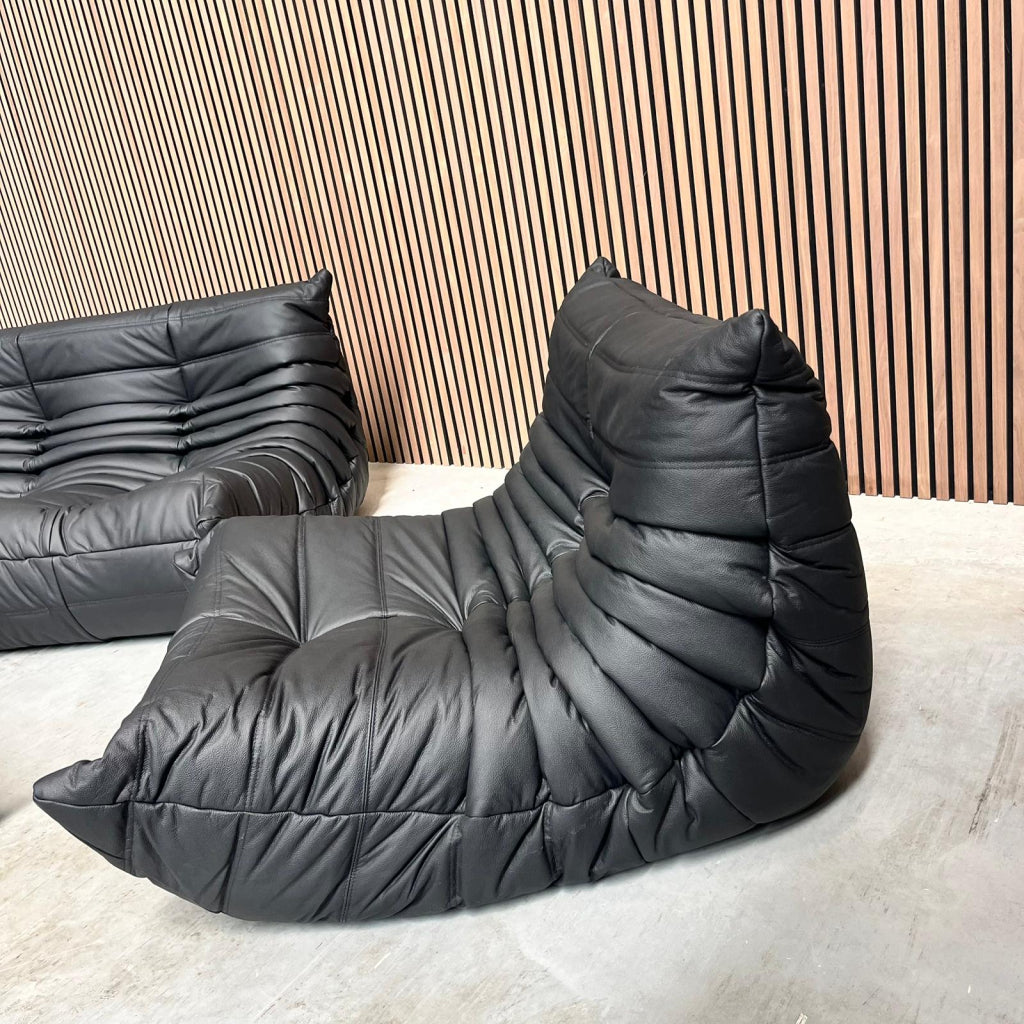 Ligne Roset Togo Modulaire Set | Nero Leder