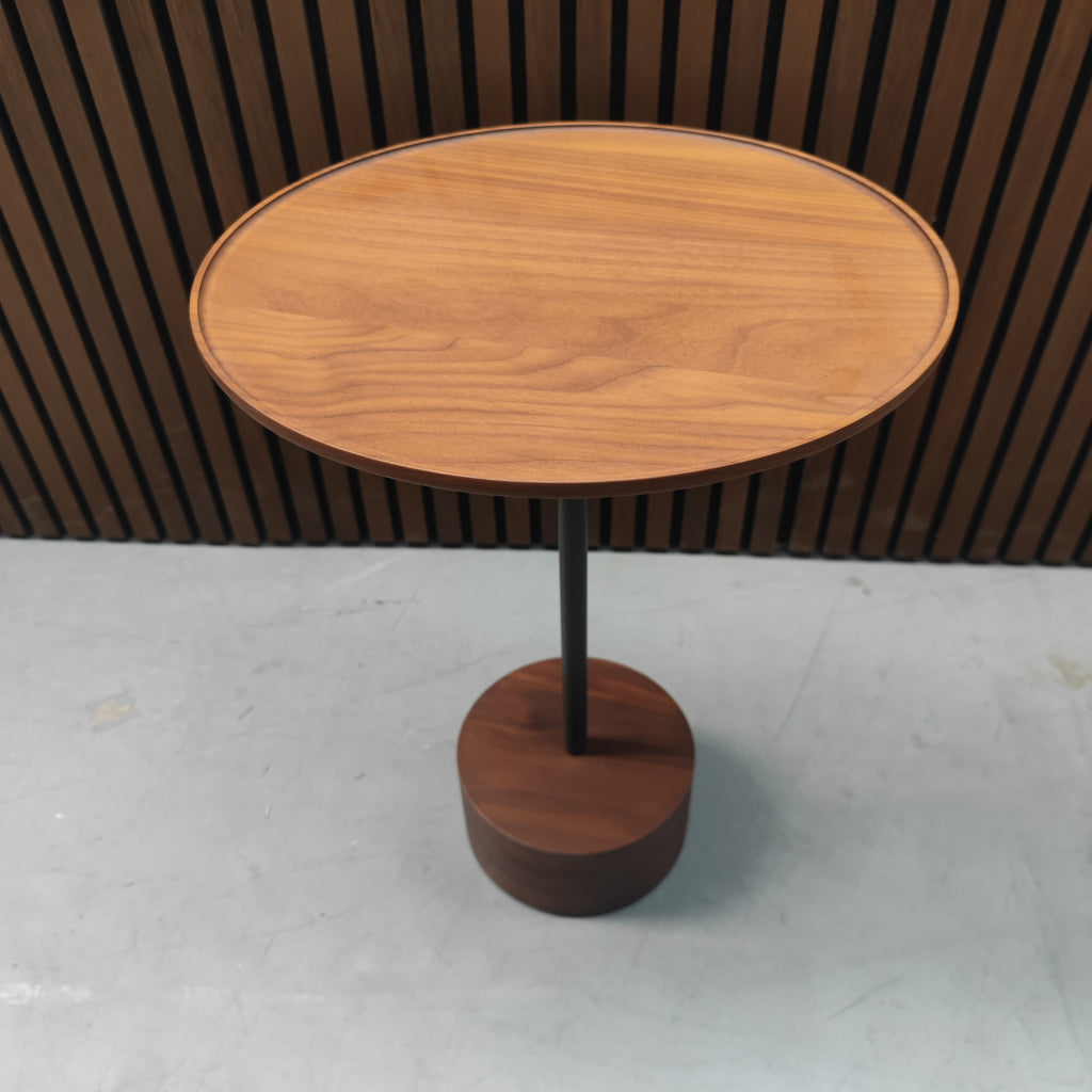 Cassina Occasional table - high American walnut