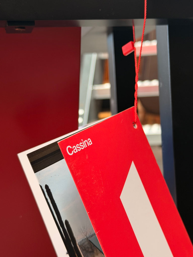 Cassina Red and Blue Chair