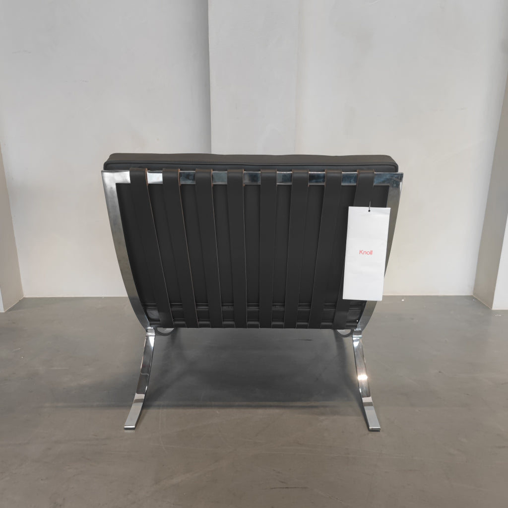 Knoll Barcelona chair - Volo mokka leder
