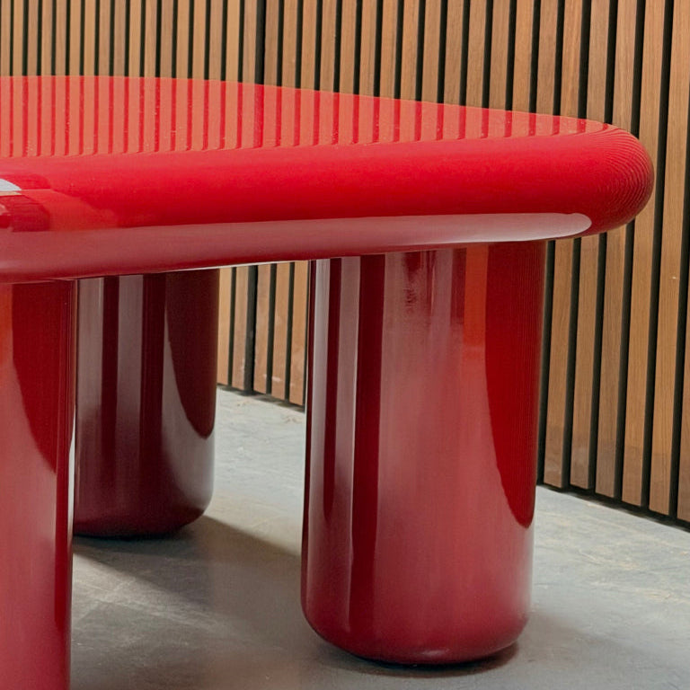Mogg Bilbao Coffee Table – Red Lacquer
