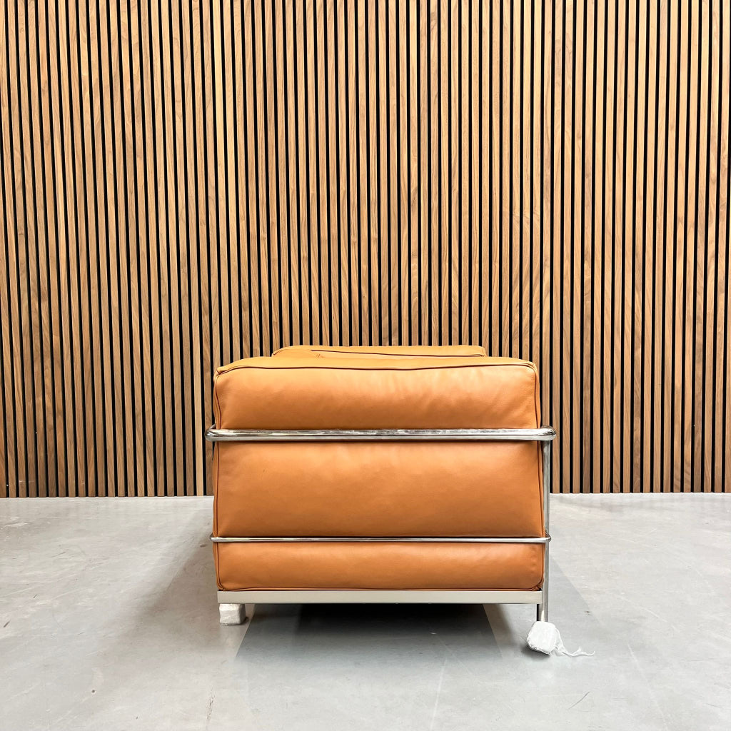 Cassina LC3 - Le Corbusier Cognac leder dons