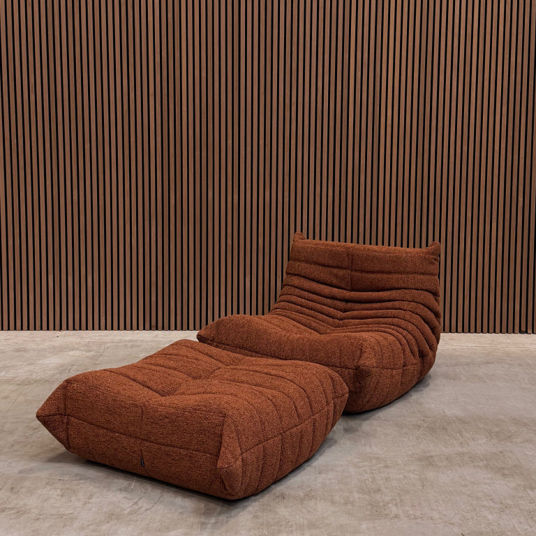 Ligne Roset Togo 1-Seater – Terracotta Wool Blend