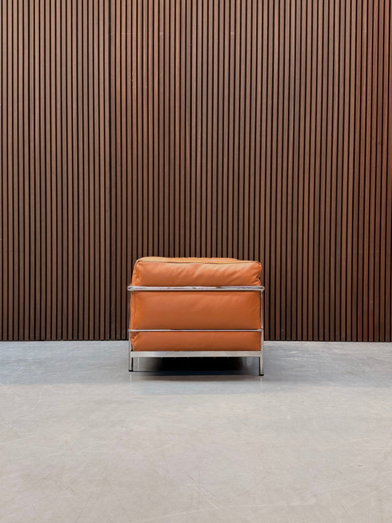 Cassina LC3 - Le Corbusier Cognac leder dons