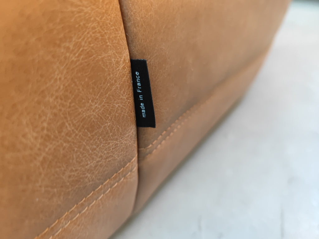 Ligne Roset Togo Large Settee 3-zits | Cognac Leather