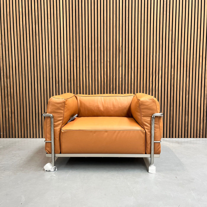 Cassina LC3 Armchair – Cognac Leather